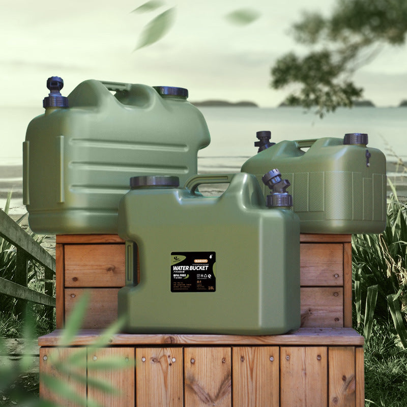 Revolutionize Your Water Storage with the Portable Faucet Household Car Water Storage